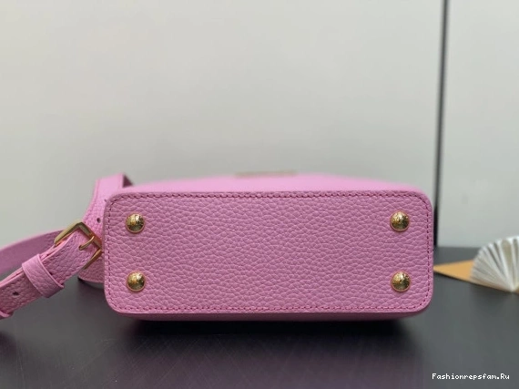 FS CHEAP CAPUCINES VUITTON MINI-21*14*8CM LOUIS 0716